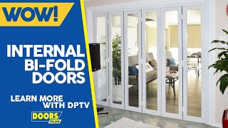 Internal BiFold Doors  Doors Plus [upl. by Essirehs]