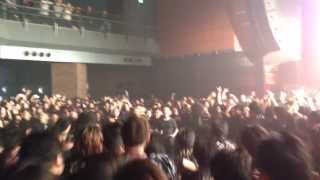 Mosh pit at Testament concert in Tokyo [upl. by Prissie]