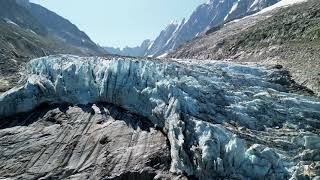 Survole du glacier dArgentière [upl. by Evita408]