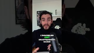 ❌🤯 Krach immobilier  immobilier motivation investissement entrepreneur [upl. by Volding]