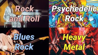 Every Genre of Rock Music Named [upl. by Hendrick500]