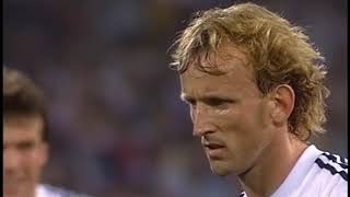 ARD Sportschau Andreas Brehme Tor Elfmeter 85quot Minute vs Argentinien WM 1990 Finale [upl. by Custer409]