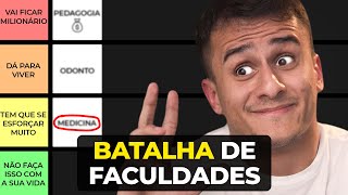 RANKING MELHORES CURSOS QUAL PROFISSÃO ESCOLHER [upl. by Ahsyat]