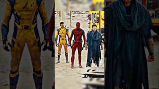 Oh my god yah abhi dialogue marega deadpool wolverine avengers marvel mcu shorts short [upl. by Orhtej]