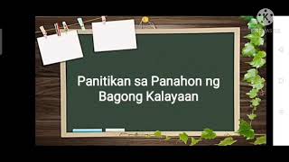 PANITIKAN SA PANAHON NG BAGONG KALAYAAN  Panitikan ng Pilipinas [upl. by Lenoyl]