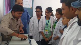 Demonstration of Spectrophotometer by Keshav Shukla to MSc final Botany students [upl. by Darla]