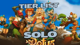 Dofus 271  Tier List des classes en PVM Solo sur Dofus [upl. by Adlesirhc]