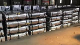 Prepainted Galvanized Roofing Sheet PPGI 15mm Galvanized Steel Sheets For Roofing Tiles [upl. by Aekahs967]