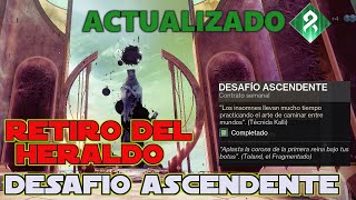 DESAFIO ASCENDENTE SEMANA10ACTUALIZADO ATADURAAplasta la corona de la primera reina bajo tus botas [upl. by Osmo]