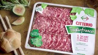 Salame di Milano  Spot Citterio 15quot 2017 [upl. by Noisla526]