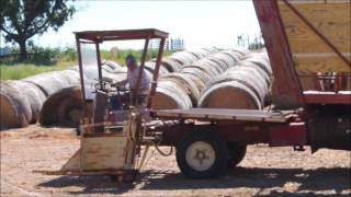 New Holland 1047 selfpropelled hay stacker for sale  noreserve Internet auction July 26 2017 [upl. by Earahs]