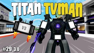 Aku Membuat TITAN TV MAN UPGRADE 30 V3 Di Brookhaven WID  Roblox Part 293 [upl. by Asilanna]