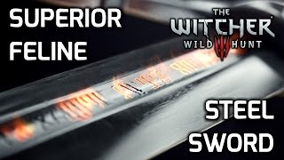 The Witcher 3  Where to Find the Superior Feline Steel Sword Level 25 [upl. by Shanney]