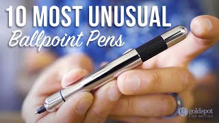 10 Most Unusual Ballpoint Pens [upl. by Gessner]