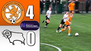 FAWNL  Rugby Borough 40 Derby County  FA Womens National League North  FULL MATCH [upl. by Ellahcim]