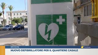 Nuovo defibrillatore per il quartiere casale [upl. by Aleydis475]