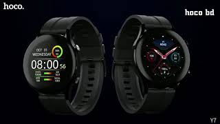 Best Smartwatch 2022  hoco Y7 Smart Watch review [upl. by Satsoc207]