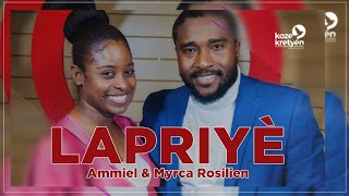 Lapriyè – Ammiel amp Myrca Rosilien  Lyrics by koze kretyen [upl. by Eedyah]