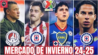 LIGA MX Nuevos FICHAJES para el Mercado de INVIERNO del 202425 al Final de la Temporada [upl. by Latsyrk316]