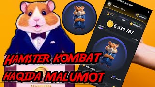 Hamster kombat haqida malumot  pul ishlash [upl. by Nylzor]