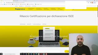 SCARICARE certificazione ISEE sito poste italiane [upl. by Sukin]