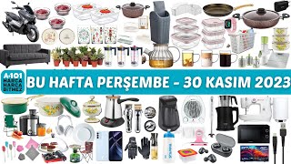 A101 BU HAFTA PERŞEMBE  30 KASIM 2023  MUTFAK ÇEYİZ EVCİL  A101 AKTÜEL  A101 Kampanya İndirim [upl. by Jaquenetta893]