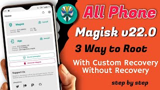 3 New method to Root Android Phone in 2021  Root Without Recovery  How to use Magisk v220 [upl. by Evelunn]