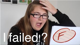 Reacting To My GCSE Results 2018 ACTUALLY FAILEDBeccaLouise [upl. by Anoyet524]