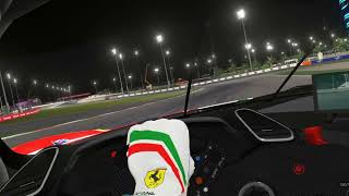 rFactor 2 VR Test Ferrari 488 GTE Bahrain [upl. by Georgeta315]