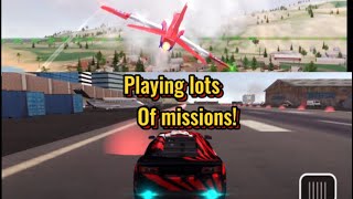 I played lots of missions in the aeroplane game [upl. by Nosreip]