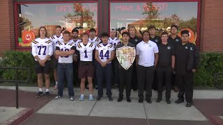 Righetti St Joseph football players join together for annual luncheon before Fridays [upl. by Dwane468]