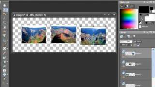 Creating Panoramic Photos  Paint Shop Pro Photo X2 Ultimate [upl. by Lleznov844]