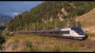 Trains français et italiens à Modane 22 Août 2021 [upl. by Wylde]