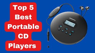 Top 5 Best Portable CD Players in 2025 [upl. by Simonette]