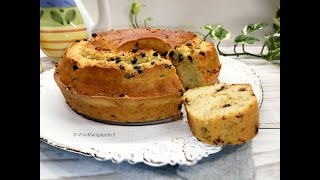 Ciambella ricotta e gocce di cioccolato [upl. by Skiest697]