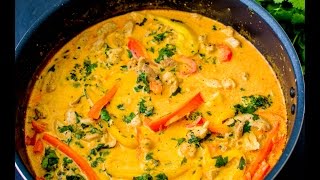 Thai Red Chicken Curry [upl. by Kuhlman]