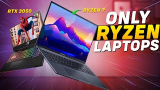 AMD RYZEN LAPTOPS Under 30000 40000 50000 60000 For Coding Editing Gaming Students Office [upl. by Namhar]