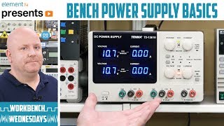 Instrument Basics Bench Power Supplies  Workbench Wednesdays [upl. by Ieppet]