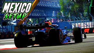 F1 22 MEXICO HOTLAP  SETUP 114862 [upl. by Llemaj]