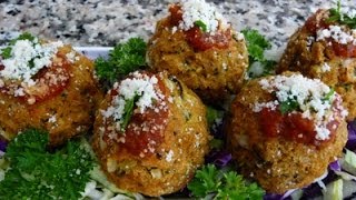 Albondigas de Soya Receta How to soymeatballs [upl. by Neimad]