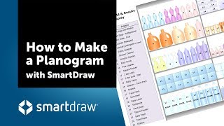 How to Make a Planogram in SmartDraw [upl. by Akim]