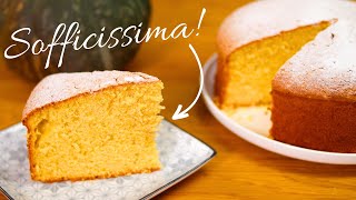 Il Segreto per fare una TORTA ALLA ZUCCA Sofficissima [upl. by Enilatan17]