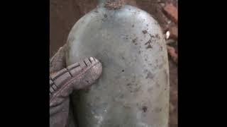 Privy Digging 1st Historical Flask😲 and super Rare Insulator [upl. by Aleahpar270]