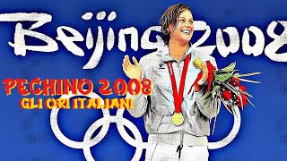 Olimpiadi PECHINO 2008  Gli ORI Italiani [upl. by Baggott]