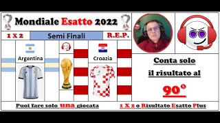 1 partita Semifinale Argentina vs Croazia [upl. by Adaminah]