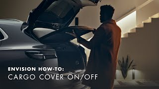 How To Use the Cargo Cover  Buick Envision HowTo Videos [upl. by Lester]