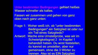 DfM 14 Deutsch Satzglieder der einfache Satz [upl. by Fendig]