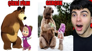 GERÇEK HAYATTA VAR OLAN ÇİZGİ FİLM KARAKTERLERİ [upl. by Jared]