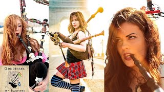 GODDESSES OF BAGPIPES Incredible International Super Group  Artist Spotlight [upl. by Aninotna]