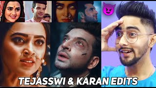 Tejasswi Prakash and Karan Kundrra VM Reaction Chanpreet Chahal [upl. by Mariellen336]